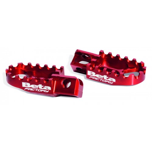 FACTORY RED FOOTRESTS REV/EVO2T/4T