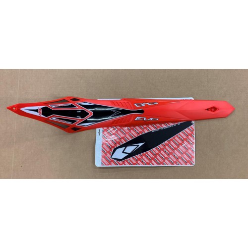 COMPLETE REAR FENDER EVO 250CC RED