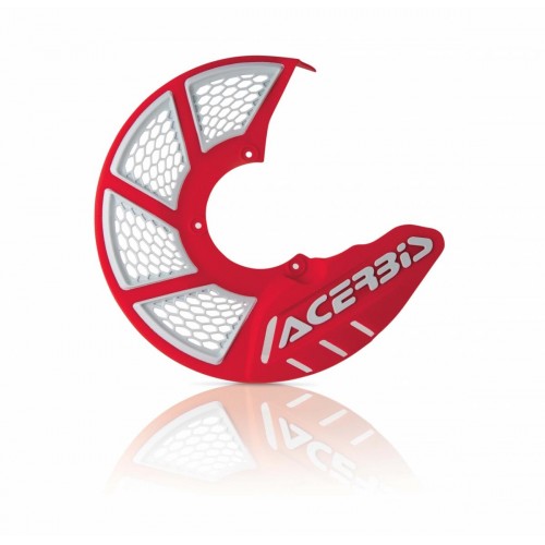 X-BRAKE 2.0 FRONT DISC COVER RED/WHITE
